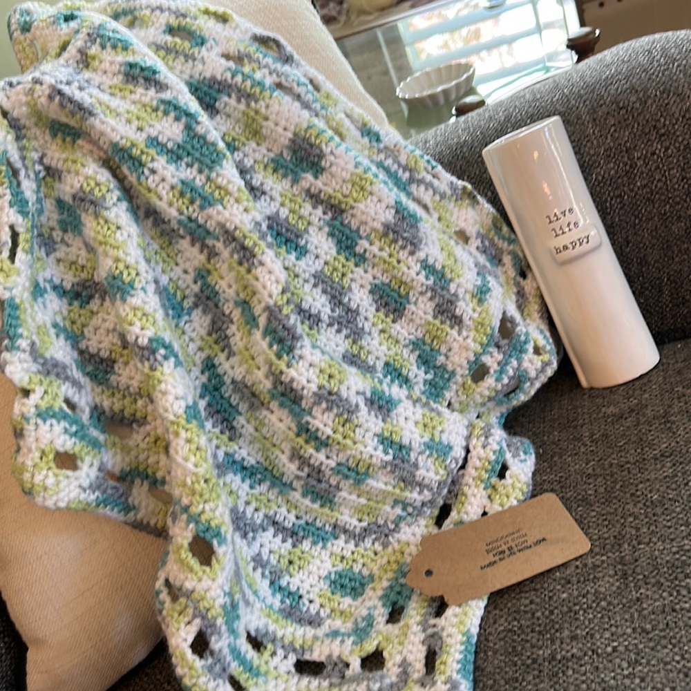 “Turquoise Treasure” A lovie lovingly made by hand in the USA!